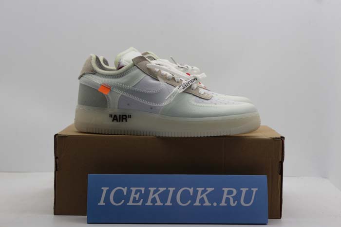 NIKE AIR FORCE 1 LOW OFF-WHITE All White AO4606-100