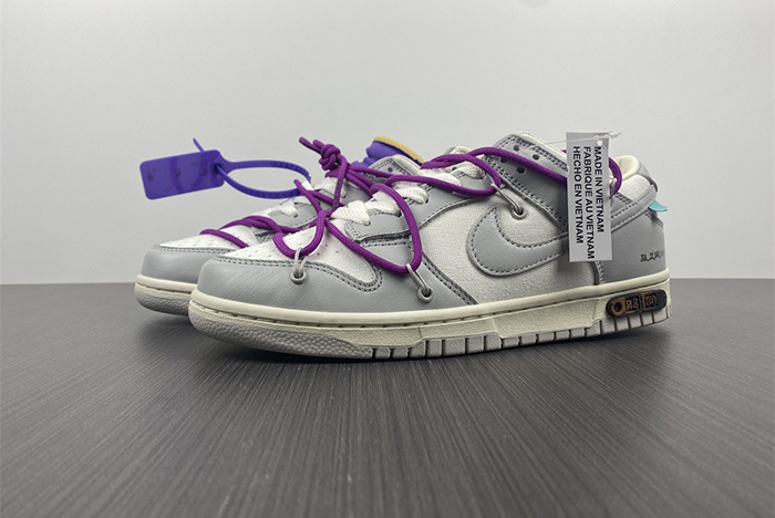 Dunk Low Off-White Lot 28 28-of50 1-50  DM1602-111