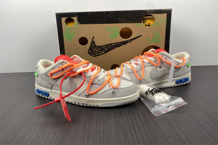 OFF‑WHITE X NIKE DUNK LOW 