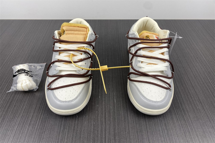 Off-White x Nk Dunk Low OW NO46” DM1602-102