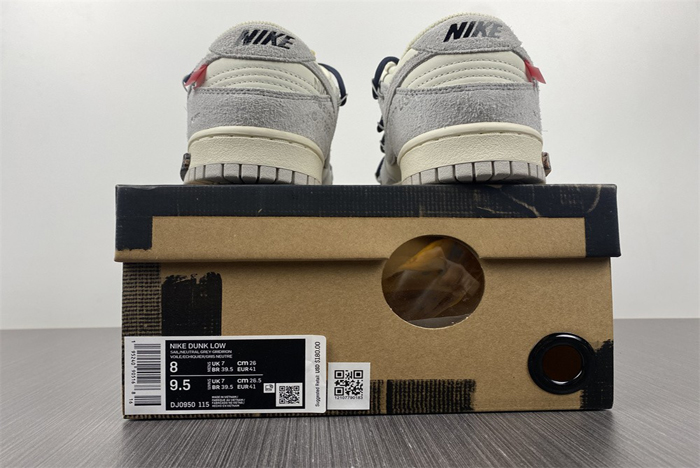 Dunk OFF WHITE x Nike Dunk SB Low The 50 NO.20 DJ0950-115