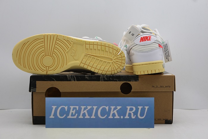 Off-White x Nike Dunk Low DM1602-107