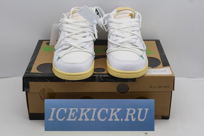 Off-White x Nike Dunk Low DM1602-107