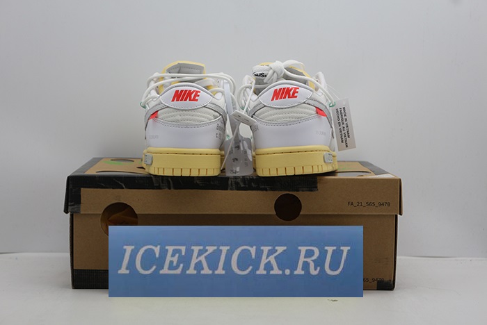 Off-White x Nike Dunk Low DM1602-107