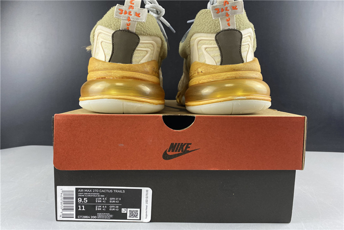 Travis Scott x Nike Air Max 270 React  CT2864-200