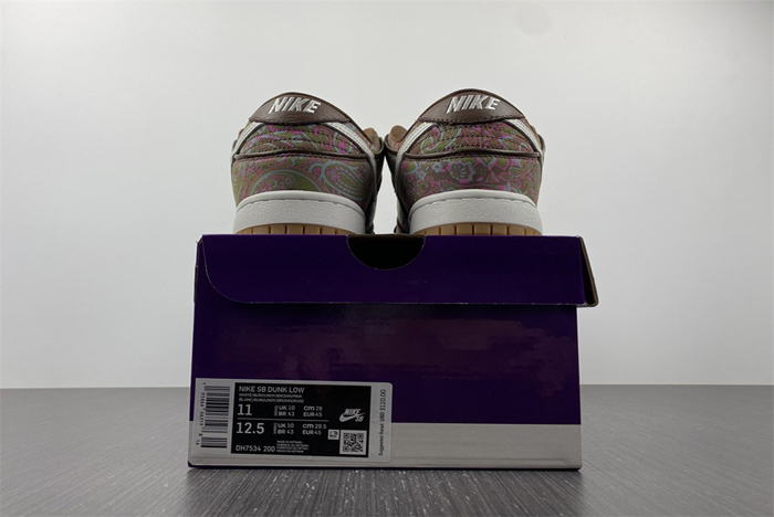 NIke SB Dunk Low “Paisley”  DH7534-200