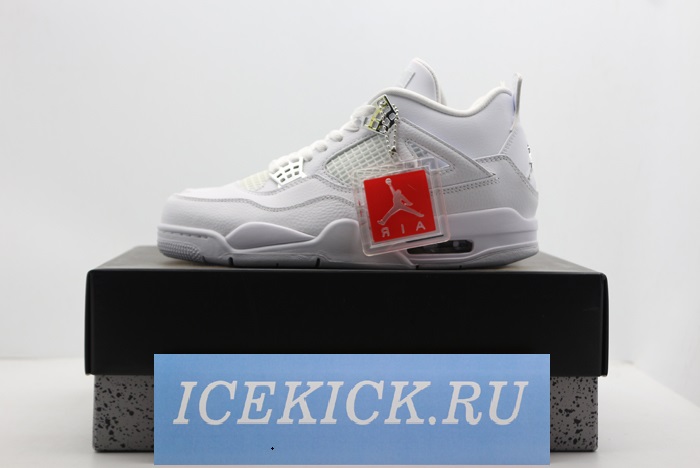Air Jordan 4 Retro “Pure Money”  white mens 308497-100