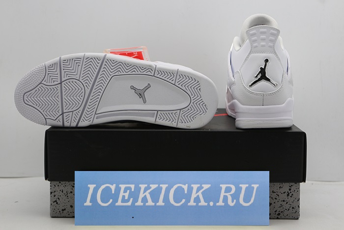 Air Jordan 4 Retro “Pure Money”  white mens 308497-100