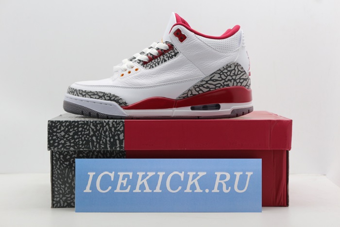 Air jordan 3 retro cardinal red CT8532-126-1
