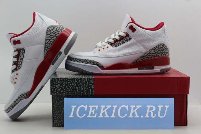 Air jordan 3 retro cardinal red CT8532-126-1