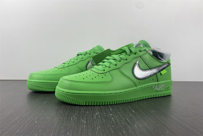 Off-White x  AF1 green DX1419-300