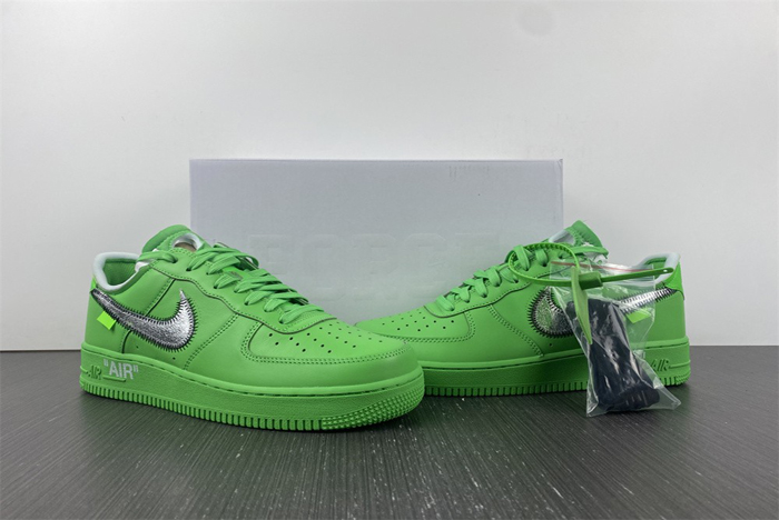 Off-White x  AF1 green DX1419-300
