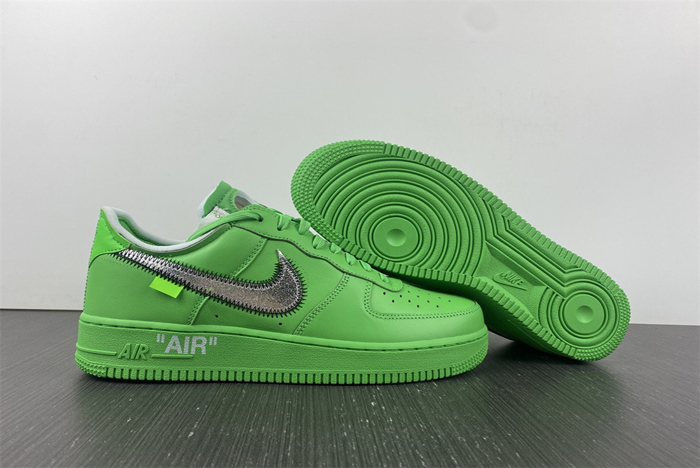 Off-White x  AF1 green DX1419-300