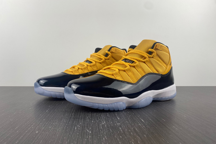 Air Jordan 11 Retro Black Yellow