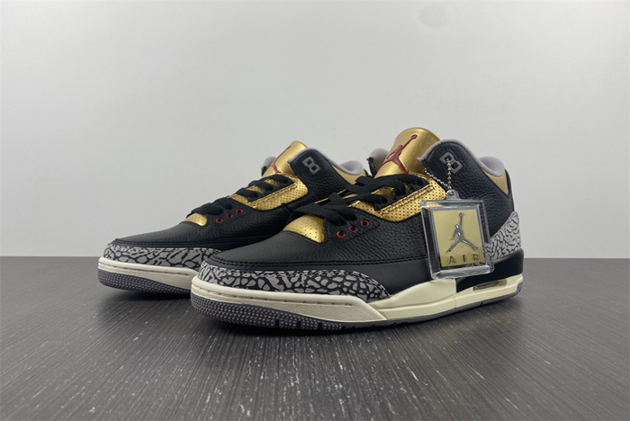 Air Jordan 3 WMNS “Black Gold”