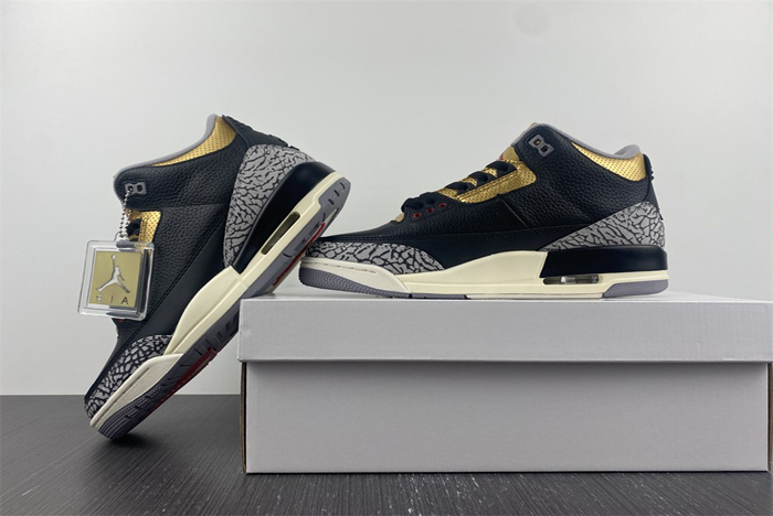 Air Jordan 3 WMNS “Black Gold”