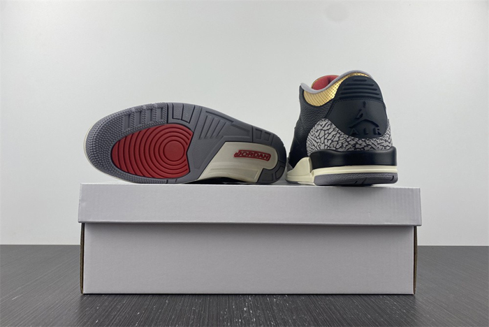 Air Jordan 3 WMNS “Black Gold”