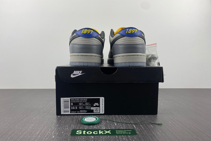 nike dunk low “N0*H carolina a&t“ dr6187-001