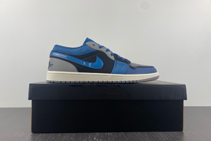 AIR JORDAN 1 LOWR DR8867-400 Blue Black