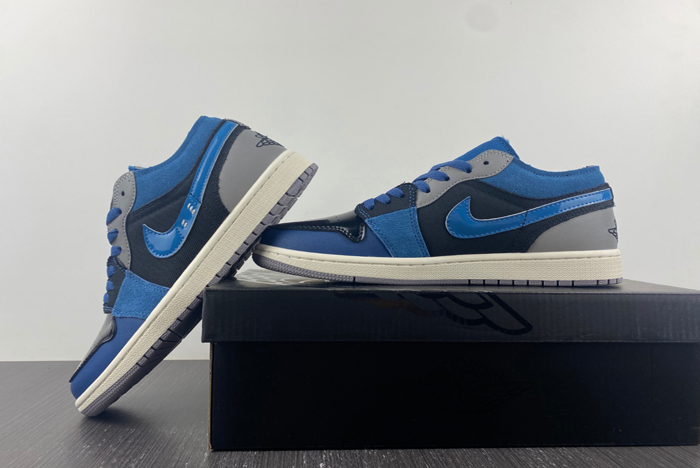 AIR JORDAN 1 LOWR DR8867-400 Blue Black
