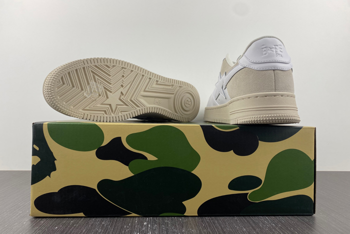 Bape White Beige