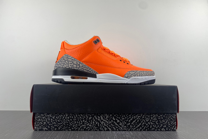 Air Jordan 3 Retro "Orange" AJ3  CT8532-801