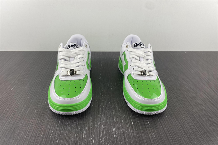 BAPE STA White Green