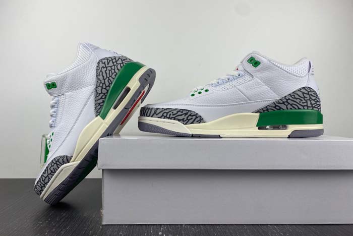 Air Jordan 3 WMNS “Lucky Green  CK9246-136