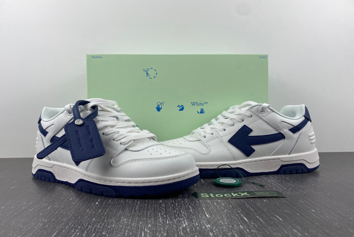 OFF-WHITE Out Of Office White blue