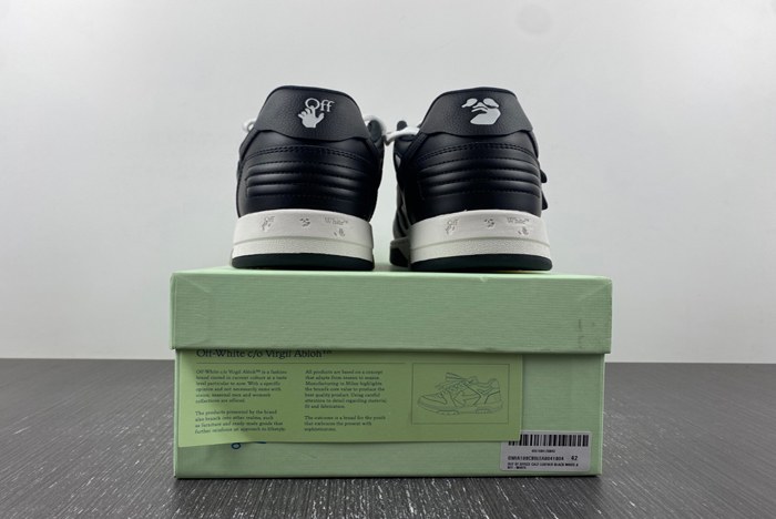 OFF-WHITE Out Of Office Black white