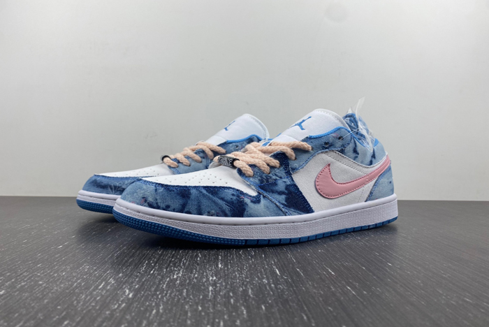 Air Jordan 1 Low Washed Denim  DM7866-996