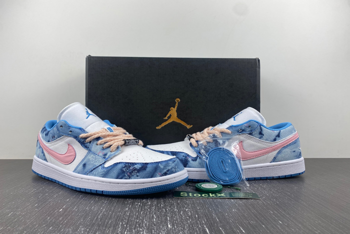 Air Jordan 1 Low Washed Denim  DM7866-996