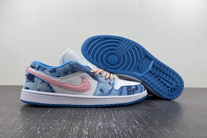 Air Jordan 1 Low Washed Denim  DM7866-996