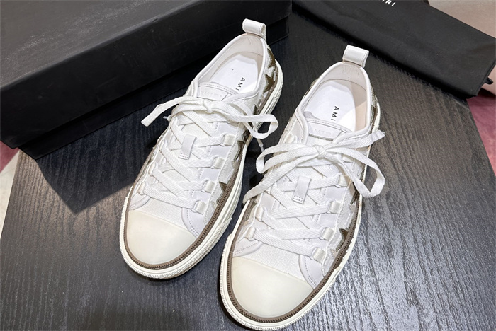 AMR -AB005 Skel Top Low White brown (to be customized 5-7 days)