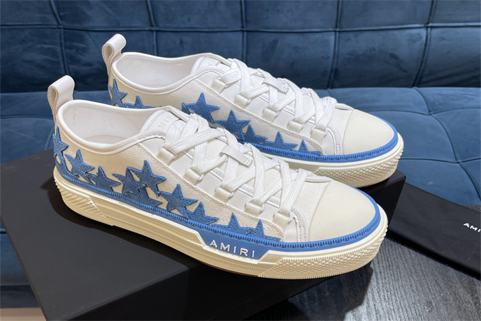 AMR  - AB006 Skel Top Low White blue star(to be customized 5-7 days)