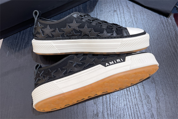 AMR - AB007 Skel Top Low Black white star (to be customized 5-7 days)