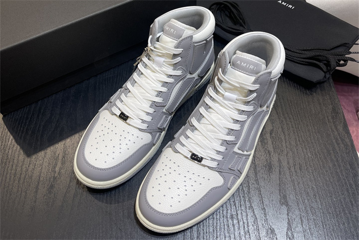 AMR - AB019 Skel- top Hi Grey White(to be customized 5-7 days)
