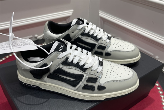 AMR - AB021 Skel- top low Grey black White (to be customized 5-7 days)