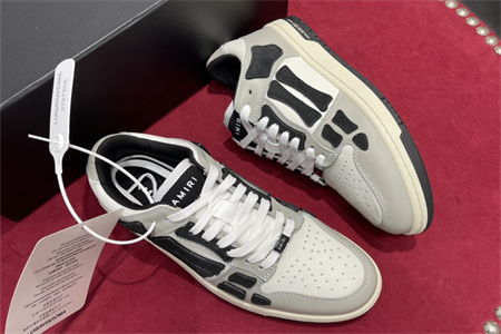 AMR - AB021 Skel- top low Grey black White (to be customized 5-7 days)