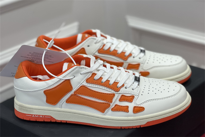 AMR - AB024 Skel- top low White orange 1 (to be customized 5-7 days)