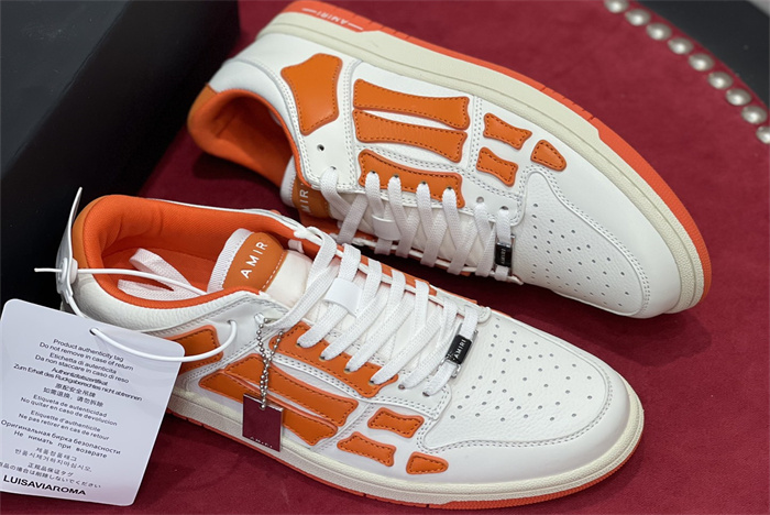 AMR - AB024 Skel- top low White orange 1 (to be customized 5-7 days)