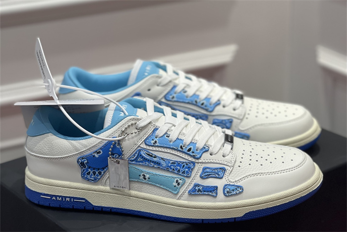 AMR - AB026 Skel- top low White light blue (to be customized 5-7 days)