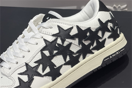 AMR - AB027 Skel- top low White Black star(to be customized 5-7 days)