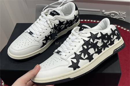 AMR - AB027 Skel- top low White Black star(to be customized 5-7 days)