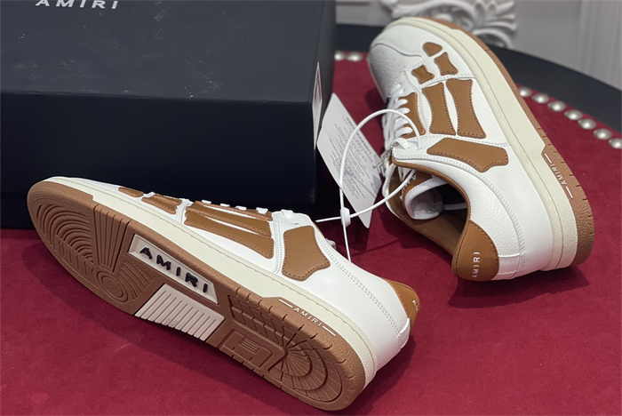 AMR  - AB029 Skel- top low White brown(to be customized 5-7 days)