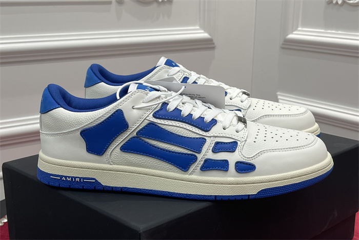 AMR  -AB032 Skel- top low White blue(to be customized 5-7 days)