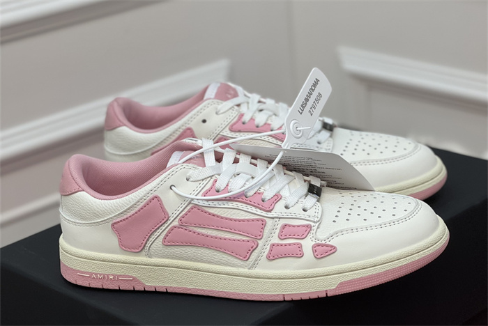 AMR  -AB033 Pink Skel- top low White pink(to be customized 5-7 days)
