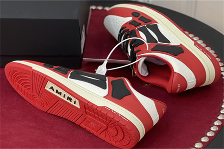AMR - AB035 Skel- top low Red Black White (to be customized 5-7 days)