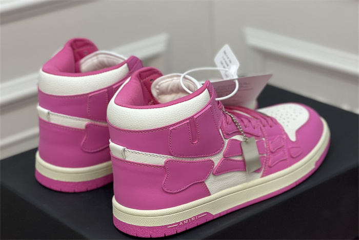 AMR - AB039 Skel- top Hi Pink White (to be customized 5-7 days)