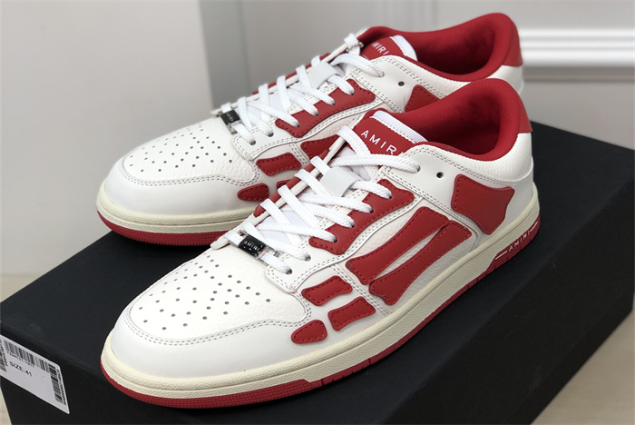 AMR - AB042 Skel- top low Red White 1 (to be customized 5-7 days)
